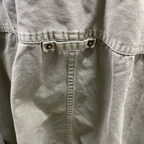 Levi's Green Denim  Button-Up Shirt Jacket - Picture 7 of 7